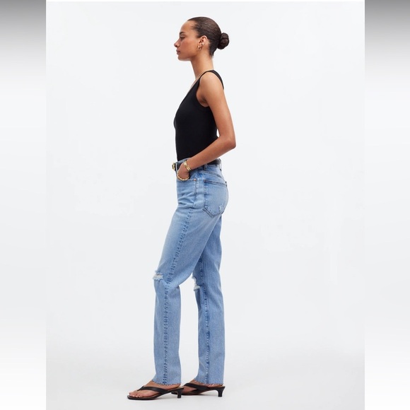Madewell The Perfect Vintage Jean Charnley Wash Blue High Rise Womens US 23 - Picture 2 of 11